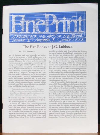 Fine Print - A Review for the Arts of the Book - Magazine Set