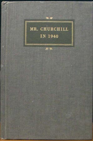 Mr. Churchill in 1940