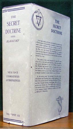 Secret Doctrine - Blavatsky - Side View