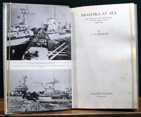 Swastika At Sea - C. D. Brekker - Title Page
