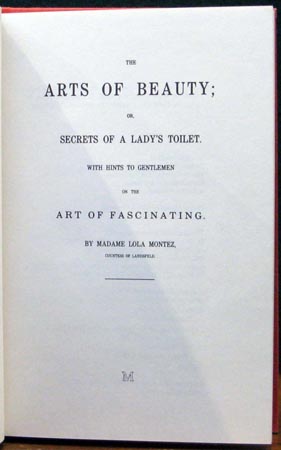 Arts of Beauty - Secrets of the Lady's Toilet - Title Page
