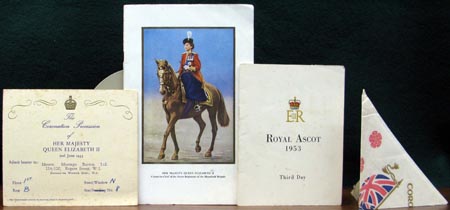 Coronation of Queen Elizabeth II - Ephemera