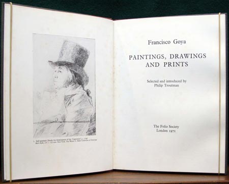 Francisco Goya - Philip Troutman - Title Page