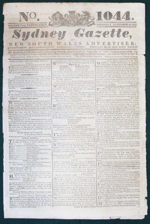 Sydney Gazette - Volume the Twenty First - Thursday November 20th - 1823 - 3