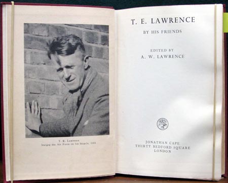 T. E. Lawrence - By His Friends - Title Page