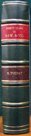 Thirty Years in NSW & VIC - R. Therry - Spine