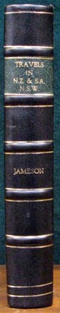 Travels in NZ & S.A. & NSW - Jameson - Spine
