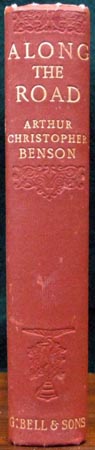 Along the Road - Arthur Christopher Benson - Spine