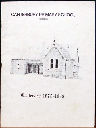 Canterbury Primary School - Centenary 1878 - 1978