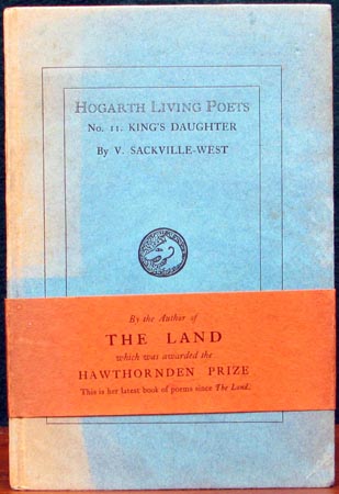 Hogarth Living Poets - V. Sackville-West