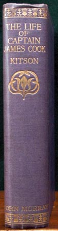 Life of Captain James Cook - Kitson - Spine