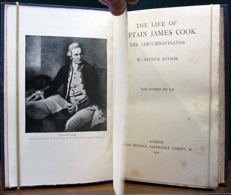 Life of Captain James Cook -Arthur Kitson - Title Page