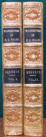 Wanderings in NSW - Bennett - Set - Spines