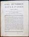 One Hundred Title Pages 1500 - 1800 - A. F. Johnson