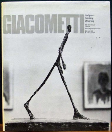Giacometti - Sculpture - Painting - Drawing - Reinhold Hohl - Cover